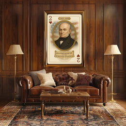 John Quincy Adams President Poster