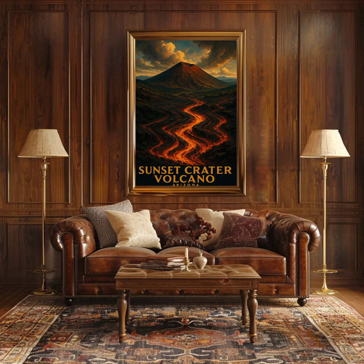 Sunset Crater Volcano Poster