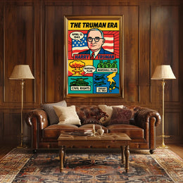 Harry Truman 33rd President Poster PosterGoat
