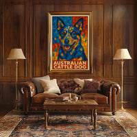 Australian Cattle Dog Art Poster