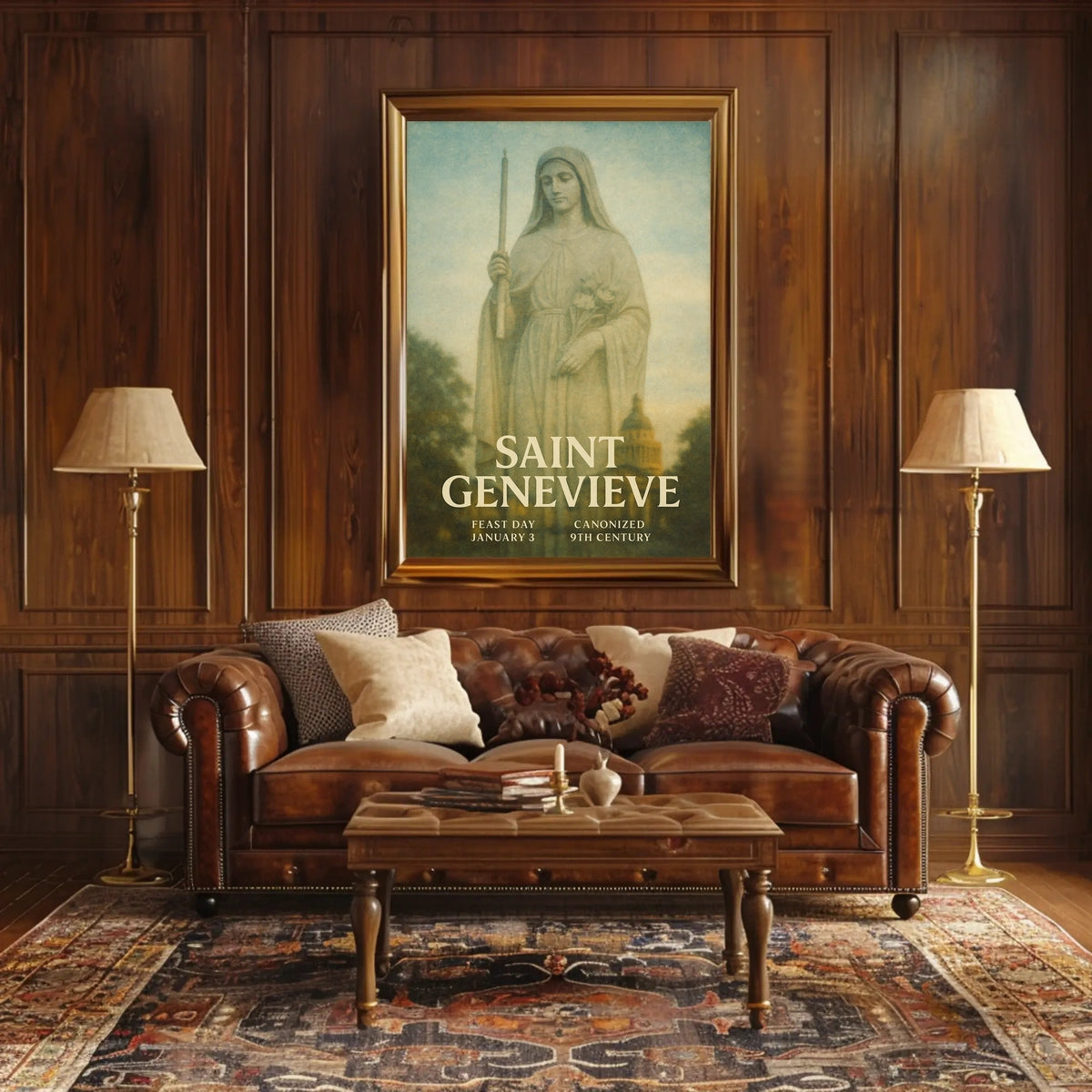 Saint Genevieve Poster