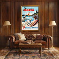 Enjoy Summer In Canada Poster