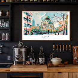 Sofia's Architectural Charm Poster PosterGoat