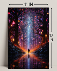 Enchanted Forest Journey Poster