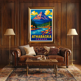 Athabaska, Canada Poster