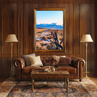 Serene Mountain Landscape Poster