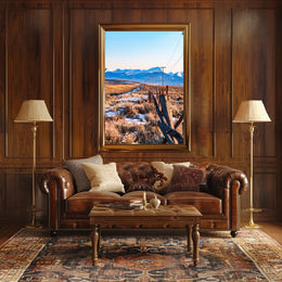 Serene Mountain Landscape Poster