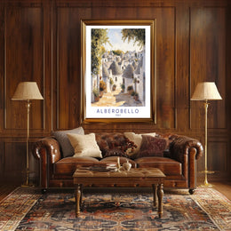 Alberobello Charm Poster PosterGoat