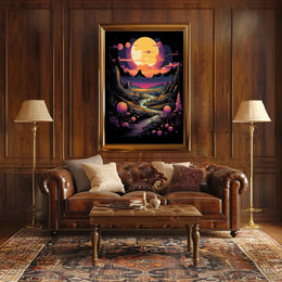 Celestial Landscape Poster