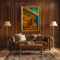 Amalfi Coast Scenic Beauty Poster