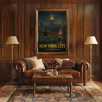 New York City Skyline Poster