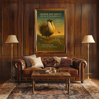 Greater Sage-Grouse Sentinel of the Sagebrush Sea Poster