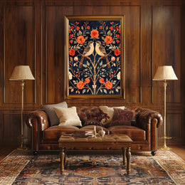 Floral Harmony Wall Art Print for Home Decor