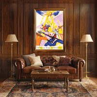 Sport and Sun in Switzerland Poster PosterGoat