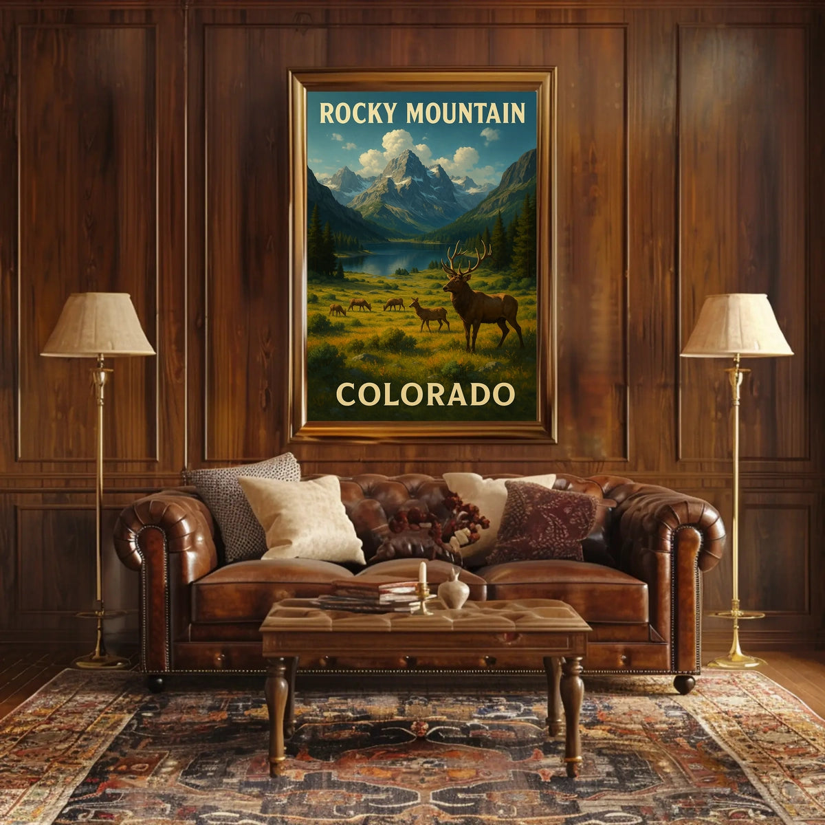 Rocky Mountain Majesty Poster