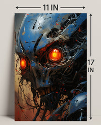 Cybernetic Visage Poster PosterGoat