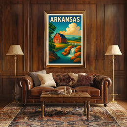 Scenic Arkansas Poster