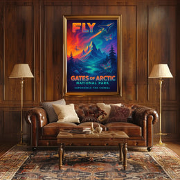 Experience the Unreal: Gates of the Arctic National Park Poster
