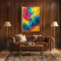Vivid Abstract Expression Poster PosterGoat