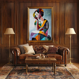 Abstract Contemplation Poster Modern Abstract Print