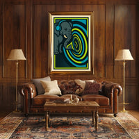 The Musical Elephant Poster