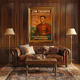 Celebrating a Legendary Athlete Poster