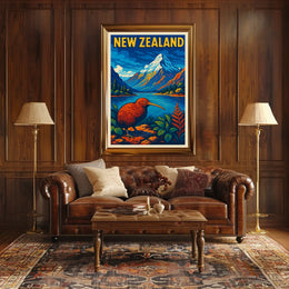 New Zealand Scenic Poster