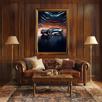 Futuristic Elegance Poster