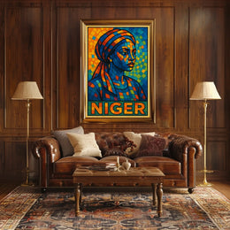 Vibrant Tribute to Niger Poster