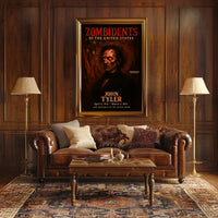 John Tyler 10th President of the United States Zombidents Poster Series