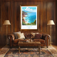 Coastal Beauty of Lefkada Poster