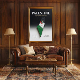 The Land of Palestine Poster PosterGoat
