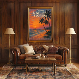 Discover Naples, Florida Poster