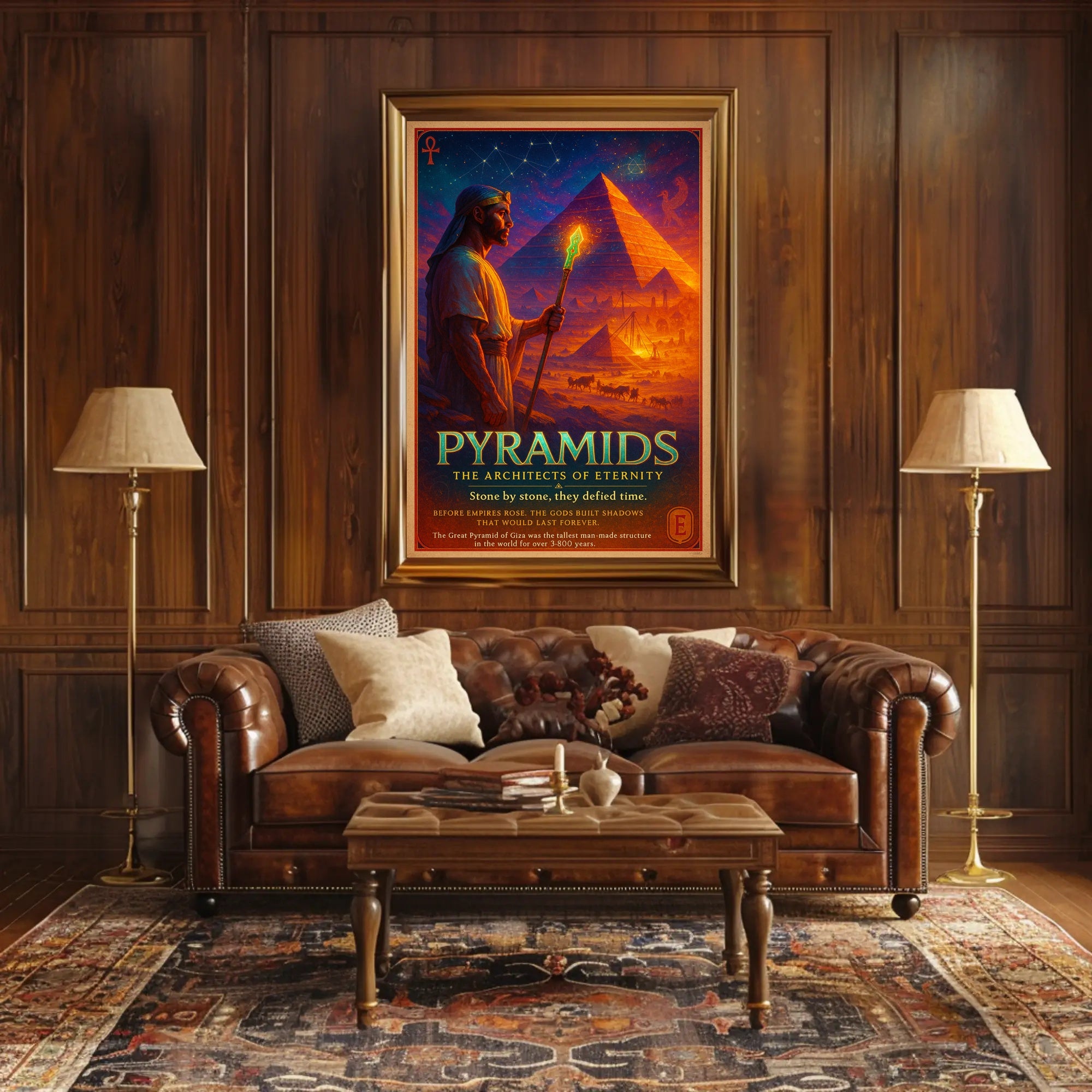 Architects of Eternity: Ancient Egypt Heritage Poster