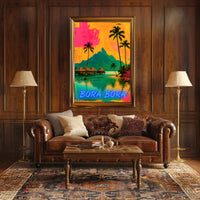 Bora Bora Paradise Poster PosterGoat