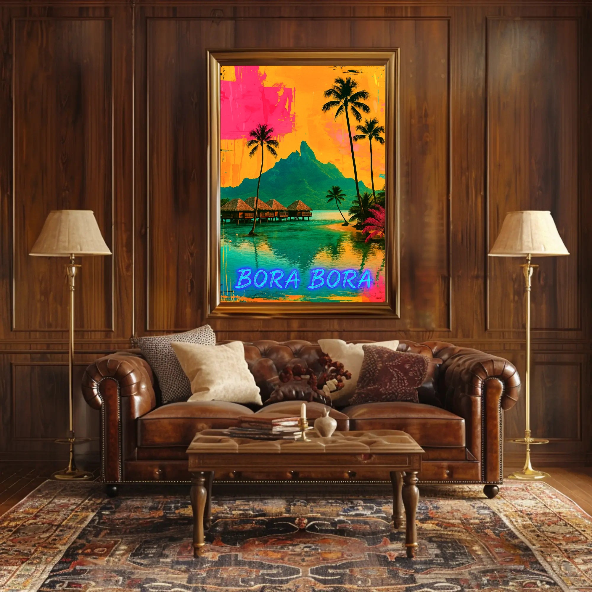 Bora Bora Paradise Poster PosterGoat