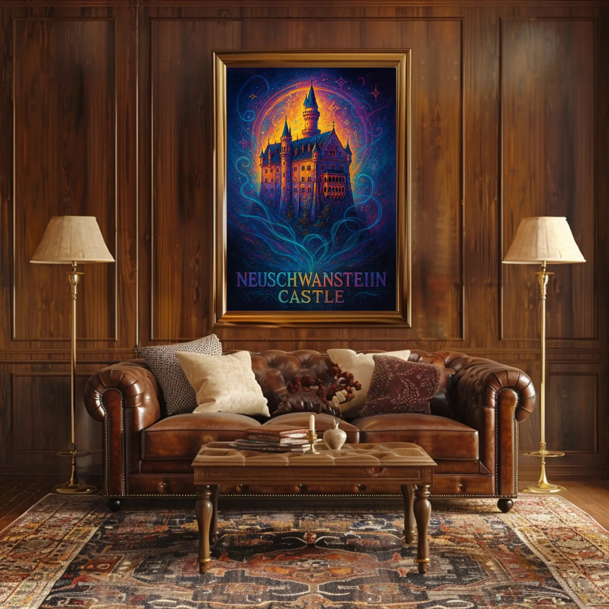 Neuschwanstein Castle Poster
