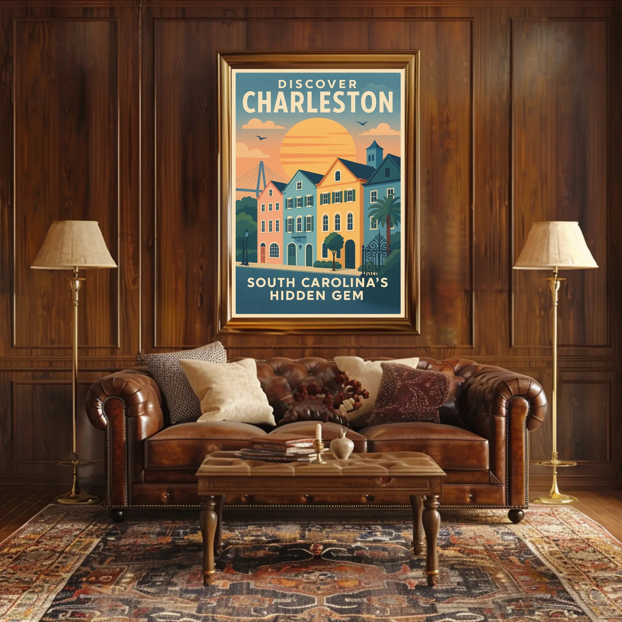 Discover Charleston Poster PosterGoat
