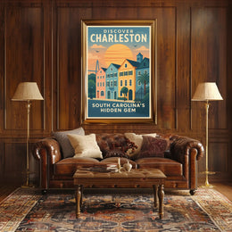 Discover Charleston Poster PosterGoat