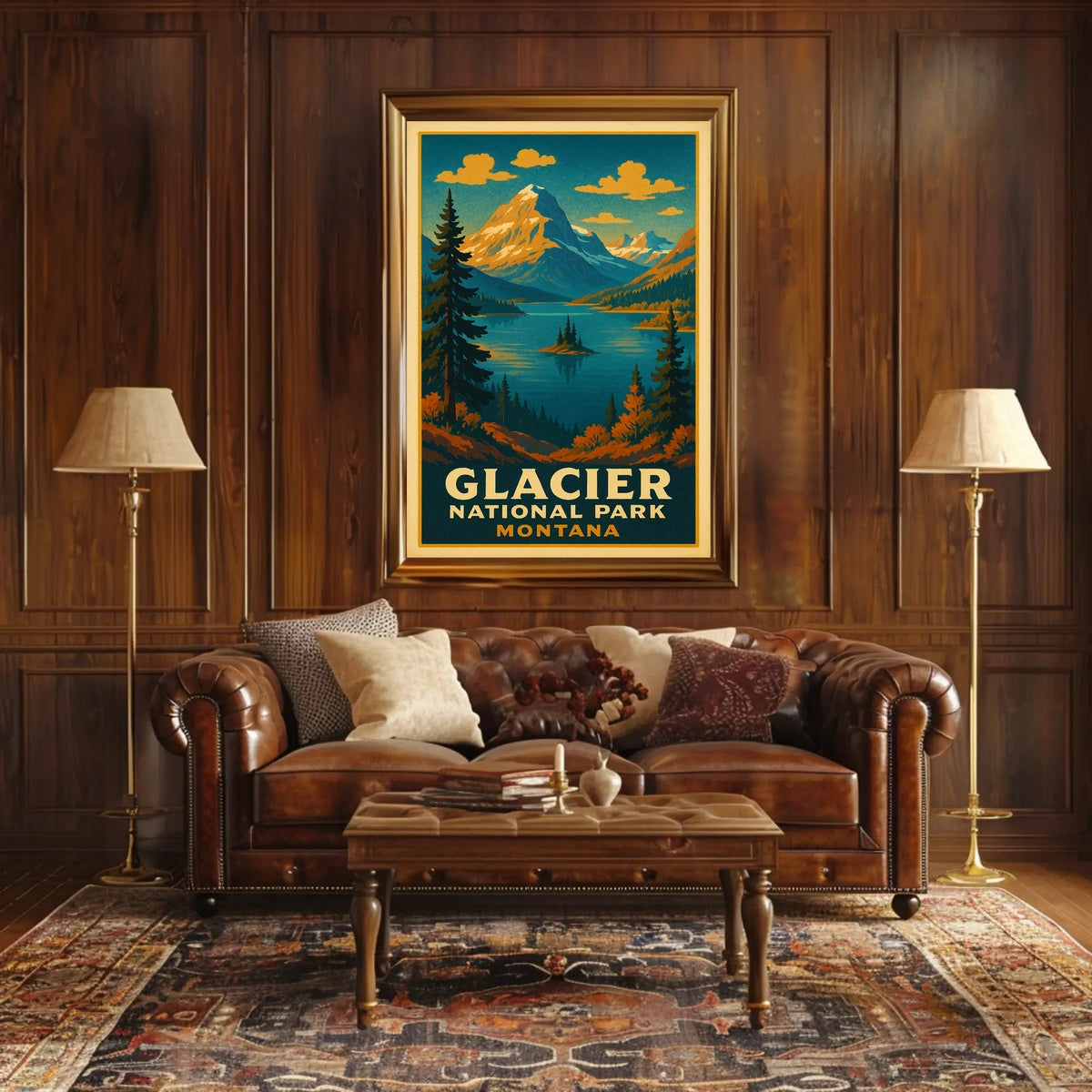 Glacier National Park Montana Poster
