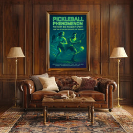 Pickleball Phenomenon Poster