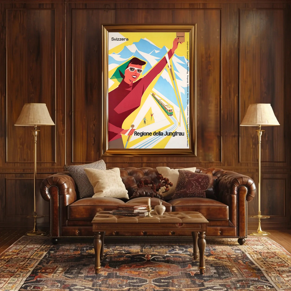 Discover The Jungfrau Region Poster