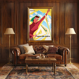 Discover The Jungfrau Region Poster