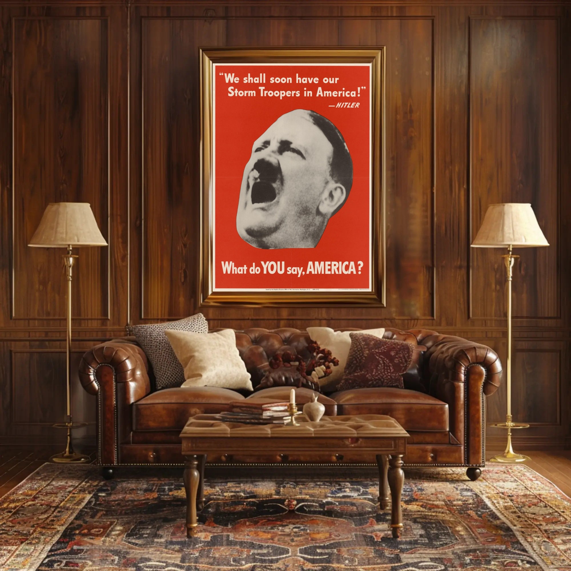 Call to Action for America Poster PosterGoat