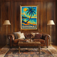 Vibrant Bahamas Poster