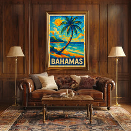 Vibrant Bahamas Poster