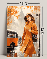 Autumn In The City Poster PosterGoat