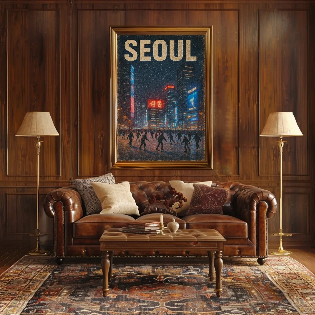Winter Night In Seoul Poster