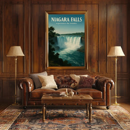 Niagara Falls Experience The Wonder Poster