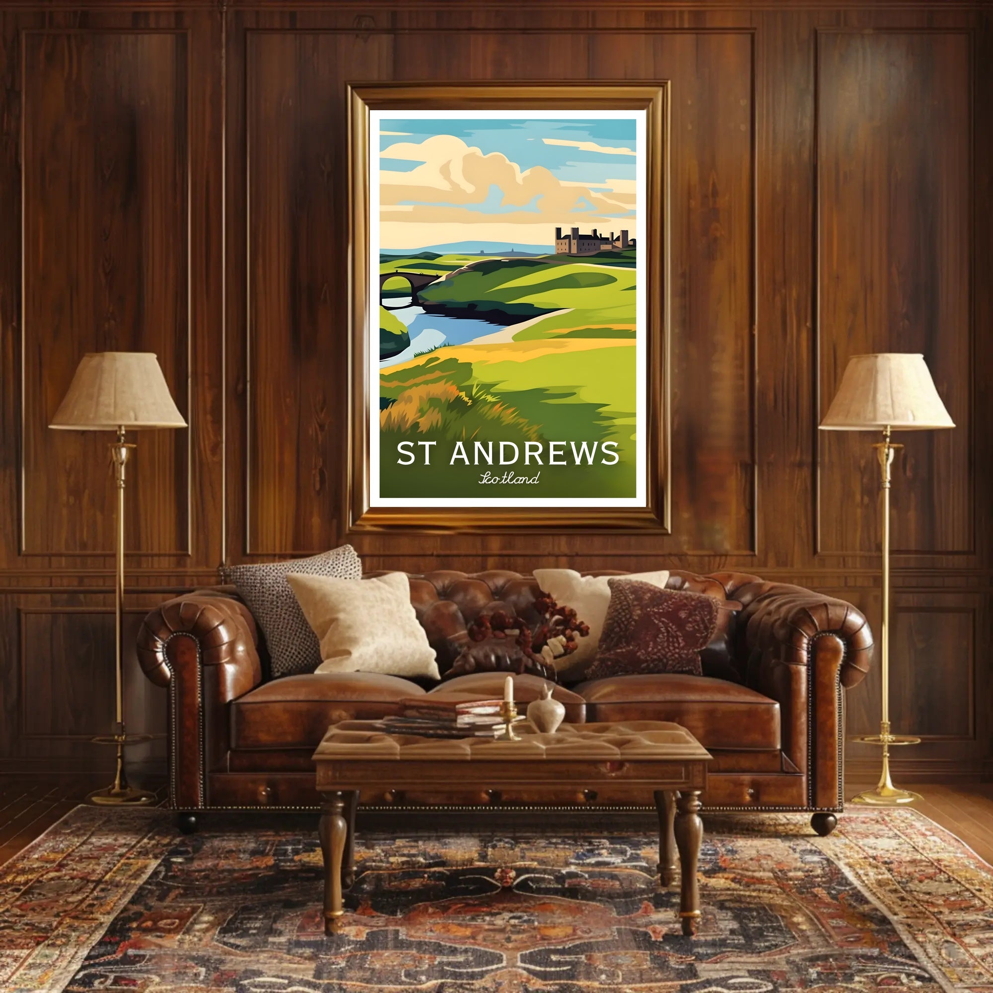St Andrews Scenic Poster
